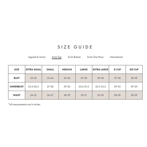 L*Space Gemma Ribbed Bikini Top Swim Bralette Women's M Ivory Black Trim NWT‎ - Picture 6 of 6